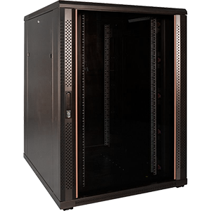 Rack cabin  22U (2 fans+1 shelf)